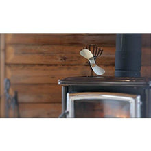 Ecofan 810CAXBX Heat Powered Wood Stove Fan, Black, Bilingual