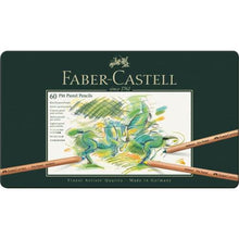 Faber-Castell Tin of 60 Pitt Pastel Artists Colouring Pencils, High Colour Ideal For Colouring, Drawing,