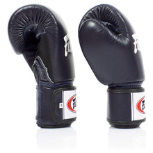 Fairtex Muay Thai Boxing Gloves. BGV1-BR Breathable Gloves. Training, Sparring Gloves for Boxing, Kick Boxing, MMA (Blue, 16oz)