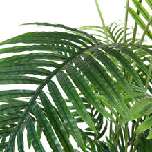 Fopamtri Artificial Areca Palm Plant 140CM Fake Palm Tree with 15 Trunks Faux Tree for Indoor Outdoor Modern Decoration Feaux