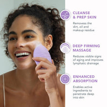 FOREO Clean Balance LUNA 4 Bundle - Facial Cleansing Brush for Sensitive Skin + LUNA Micro-Foam Face Cleanser 2.0, 100 ml - Firming Face Massager