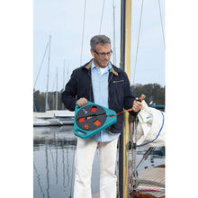 GARDENA Classic roll-fix flat hose 20 with cassette: Space-saving hose cassette with water hose (Ø 12 mm in cassette)