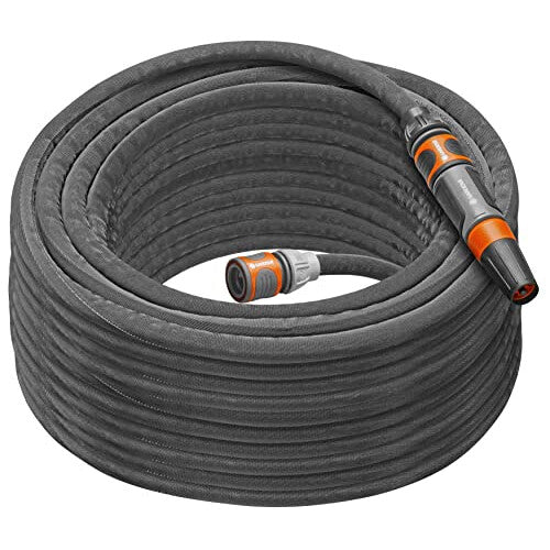 Gardena Liano Life Textile Hose 1/2 inch, 25m: Highly flexible textile garden hose, with PVC inner tube, no kinking, lightweight, weather-resistant