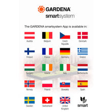 Gardena smart water control: Intelligent Water Computer with smart app controllable Frost warning system, proven valve technology