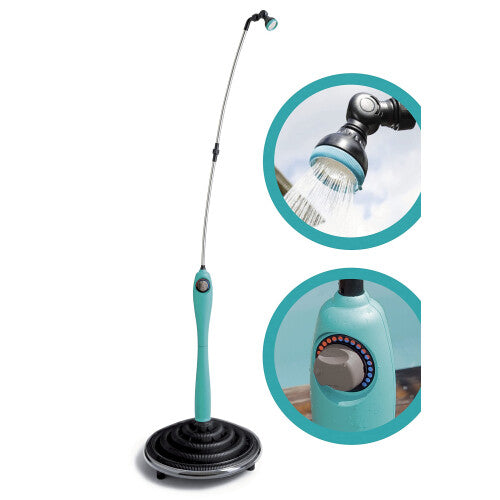 G.F. GF Garden, Sunny Style Solar Shower, light blue