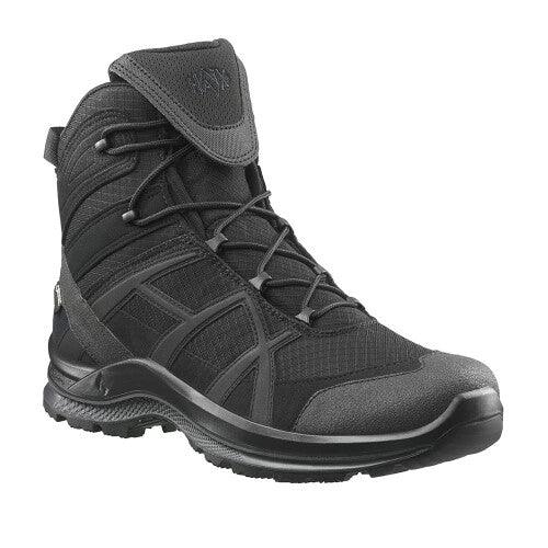 Haix Black Eagle Athletic 2.1 GTX mid/Black New: Optimized Design - Robust Shoes for Work and Leisure. 45