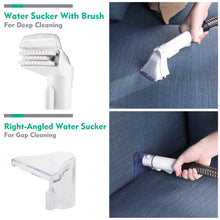 HAUSHOF Spot Carpet Cleaner Machine | 400w Portable Carpet and Upholstery Cleaner | Small Lightweight Handheld Carpet Cleaner
