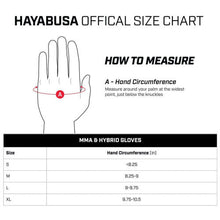 Hayabusa MMA Gloves | T3 4oz MMA Gloves | Men and Women (Large)