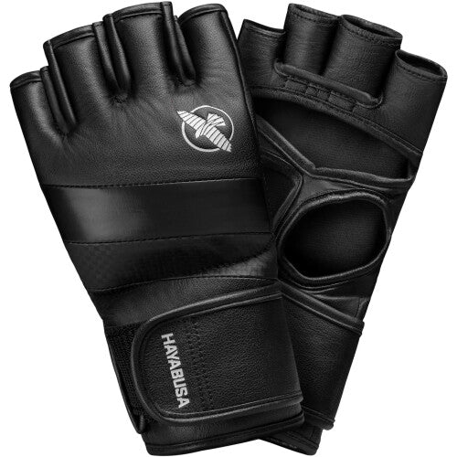 Hayabusa MMA Gloves | T3 4oz MMA Gloves | Men and Women (Large)