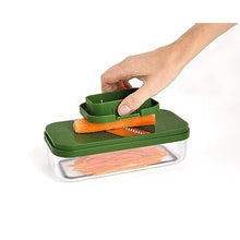 Joseph Joseph Multi-Prep Compact 4-in-1 Multifunctional Set, Kitchen Vegetable Chopper & Dicer, Cheese Grater, Mandoline Veggie Slicer