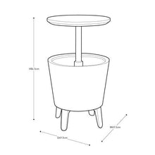 Keter Ice Bucket, 49.5 x 84.5 x 49.5 cm 49.5x84.5x49.5 cm grey