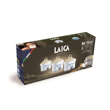 LAICA Bi-Flux Coffee & Tea Water Filter Cartridge 3 pack (3 Months Supply)