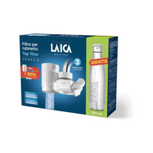 LAICA GENOVA Tap Filter, HYDROSMART+ METAL STOP Filtering System, 1200L Capacity