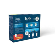 LAICA GENOVA Tap Filter, HYDROSMART+ METAL STOP Filtering System, 1200L Capacity