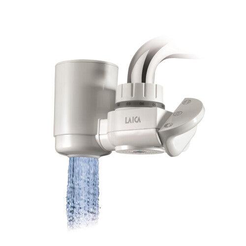 LAICA GENOVA Tap Filter, HYDROSMART+ METAL STOP Filtering System, 1200L Capacity