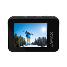 LAMAX W9.1 Waterproof Sport Action Camera 4K 60 fps Camcorder with Dual Display, Stabilization, 21 Accessories, Wi-Fi, Slow Motion