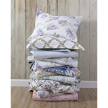 Laura Ashley Home - King Size Quilt Set, Cotton Reversible Bedding, Lightweight Home Decor for All Seasons (Spa Blue, King)