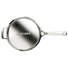Le Creuset 3-Ply Stainless Steel Non-Stick Chef Pan with Lid, 24 x 8.5 cm , Silver, 96201424001000