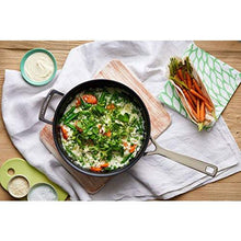 Le Creuset 3-Ply Stainless Steel Non-Stick Chef Pan with Lid, 24 x 8.5 cm , Silver, 96201424001000