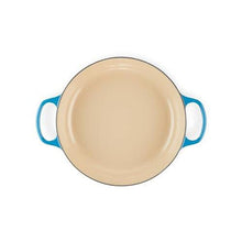 Le Creuset Signature Enamelled Cast Iron Shallow Casserole Dish With Lid, 30 cm, 3.2 Litres, Marseille Blue, 211803020