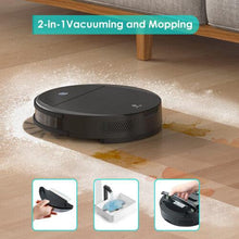 Lefant M213 Robot Vacuum Cleaner With Mop, 2200 Pa Strong Suction, Quiet Robotic Vacuum 7.8cm Thin 28cm DIA, Ideal for Pet Hair Alexa Voice Control