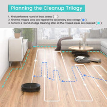 Lefant M213 Robot Vacuum Cleaner With Mop, 2200 Pa Strong Suction, Quiet Robotic Vacuum 7.8cm Thin 28cm DIA, Ideal for Pet Hair Alexa Voice Control