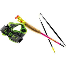 LEKI Ultratrail FX.One Trail Running Poles, Neon Pink/Black/Neon Yellow, 115 cm