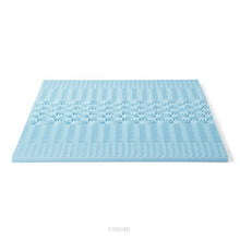 Lucid 5 cm Zoned Gel Memory Foam Mattress Topper, Foam, 150 x 190 cm