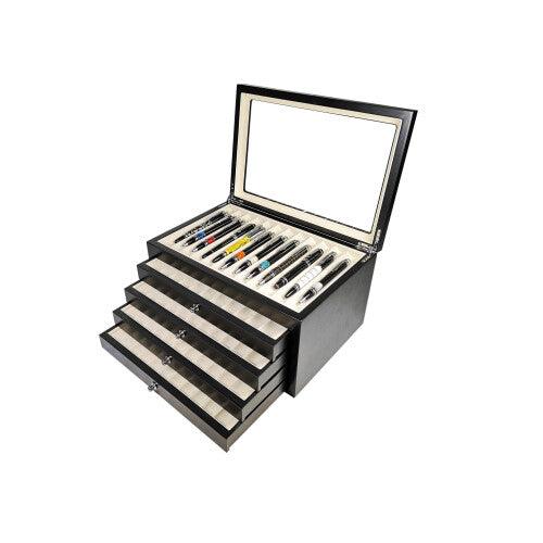 MaestroRelojero Fountain Pen vitrine for 56 Black