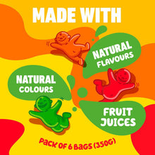 Maynards Bassetts Jelly Babies, Bursting with Fruity Flavours, Soft and Chewy Texture, Sharing Pack, 350g