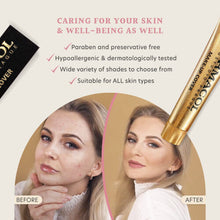 '- Mini Full Coverage Foundation 13g, Liquid Makeup Matte Foundation with SPF 30, Waterproof Foundation for Oily Skin, Acne, & Under Eye Bags,