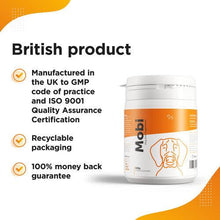 '- MOBI - Hip & Joint Supplement for Dogs | Premium Mobility Supplement with Powerful and Natural Glucosamine, Chondroitin, Green Lipped Mussel, MSM,