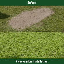 Nordic Lawn HybridLawn - Artificial Grass Tiles for Outside (2x1m) - Dog-Friendly Artificial Turf - Outdoor Artificial Pet Grass