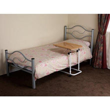 NRS Healthcare L17516 Overbed / Chair Table - Adjustable, Tilting and Wheeled