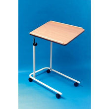 NRS Healthcare L17516 Overbed / Chair Table - Adjustable, Tilting and Wheeled