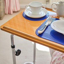 NRS Healthcare L17516 Overbed / Chair Table - Adjustable, Tilting and Wheeled