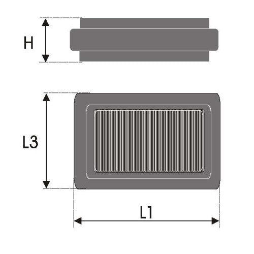 Performance  Air Filter To Fit Kia Cee'D I 1.6L 16V CRDI (Years 07>)