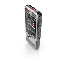Philips PocketMemo Recorder SpeechExec DPM6000/02 Push Button Professional Dual Microphone Rechargeable Battery Colour Display