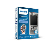 Philips PocketMemo Recorder SpeechExec DPM6000/02 Push Button Professional Dual Microphone Rechargeable Battery Colour Display