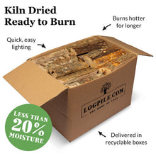 Pizza Oven Wood, 60kg, Kiln Dried Logs, Ideal Firewood For Pizza Oven, Sustainably Sourced Logs, Long-Burning & Quick To Light
