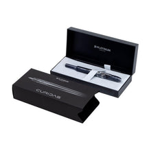 PLATINUM Curidas PKN7000-50F Fountain Pen/F Fine/Retractable/Blue/Handmade/with Gift Box/Fountain Pen