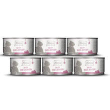 '- Premium wet food for cats - DUO of tender duck & juicy chicken on carrots, 6 pack (6 x 100 g), grain-free with extra meat