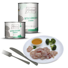 '- Premium wet food for cats - juicy chicken with broccoli, 6 pack (6 x 200 g), grain-free with extra meat