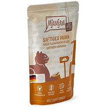 '- premium wet food for cats - Quetschie - juicy pure chicken, pack of 12 (12 x 125 g), grain-free with extra meat