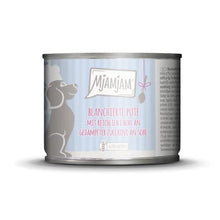 '- premium wet food for dogs - blanched turkey with plenty of salmon on steamed zucchini in sauce, pack of 6 (6 x 185g), natural with extra meat