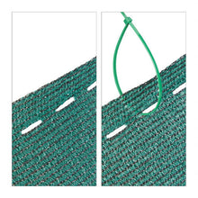 Relaxdays Fence Netting, Privacy Shield for Fences & Railing, HDPE Net, UV-Resistant, Weatherproof, 1.2 x 50 m, Green