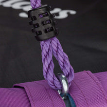 Relaxdays Outdoor Nest Swing for Kids & Adults, 110 cm, for Up To 100 kg, Round Swing, Purple