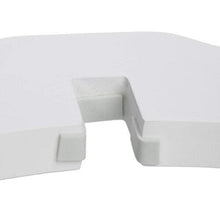 Relaxdays Wooden Safety Barrier, Adjustable Gate for Dogs & Children, Fireplace & Oven, MDF, 3 Panels, 70x154cm, White, Boards, One Item