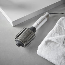 Remington Hydraluxe Volumising Hot Air Styler - Hair Dryer Brush, Moisture Lock Ceramic coated barrel, Hydracare Temperature setting  - AS8901