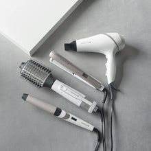 Remington Hydraluxe Volumising Hot Air Styler - Hair Dryer Brush, Moisture Lock Ceramic coated barrel, Hydracare Temperature setting  - AS8901